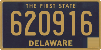 DE license plate 620916