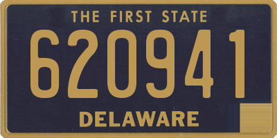 DE license plate 620941