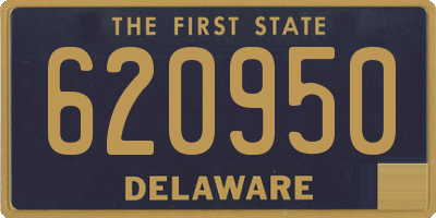 DE license plate 620950