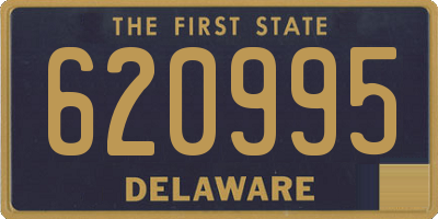 DE license plate 620995