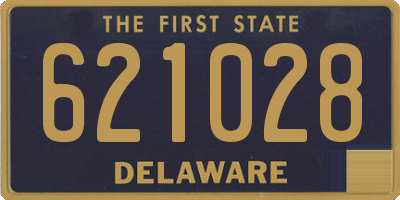 DE license plate 621028
