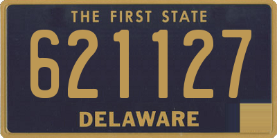 DE license plate 621127