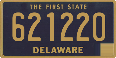 DE license plate 621220