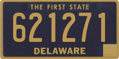 DE license plate 621271