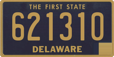 DE license plate 621310