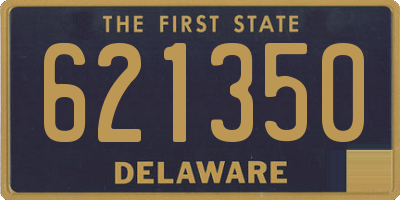 DE license plate 621350