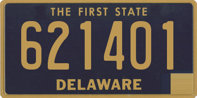 DE license plate 621401