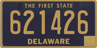 DE license plate 621426