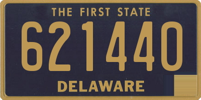 DE license plate 621440