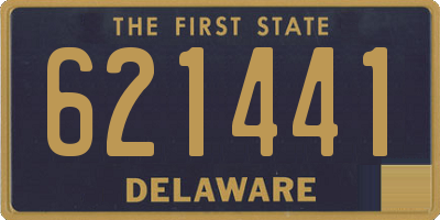 DE license plate 621441