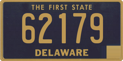 DE license plate 62179