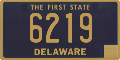 DE license plate 6219