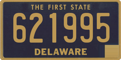 DE license plate 621995