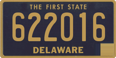 DE license plate 622016