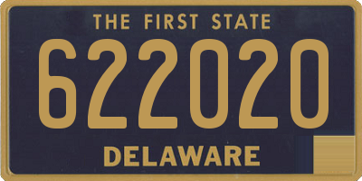 DE license plate 622020