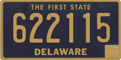 DE license plate 622115