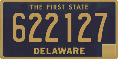 DE license plate 622127