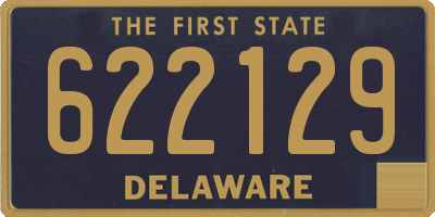 DE license plate 622129