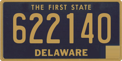 DE license plate 622140