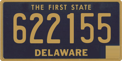 DE license plate 622155