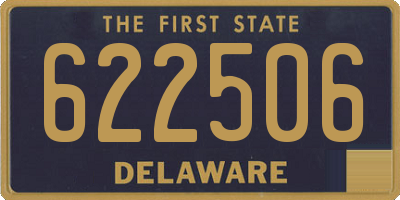 DE license plate 622506