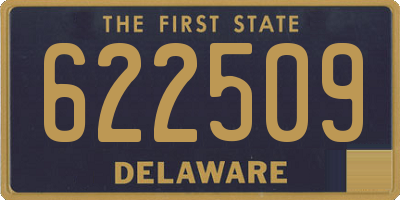DE license plate 622509