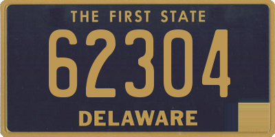 DE license plate 62304