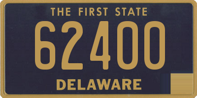 DE license plate 62400