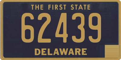 DE license plate 62439