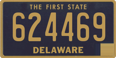 DE license plate 624469