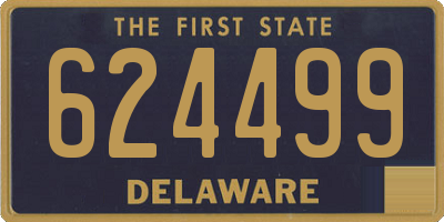 DE license plate 624499