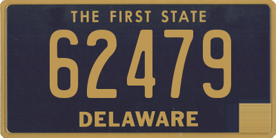 DE license plate 62479