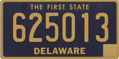 DE license plate 625013