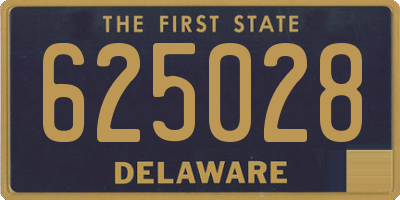 DE license plate 625028