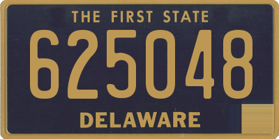 DE license plate 625048