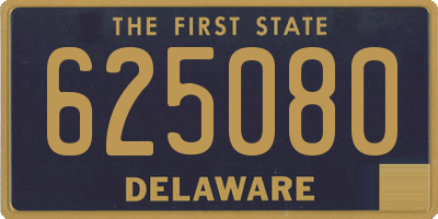 DE license plate 625080