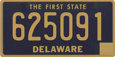 DE license plate 625091