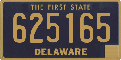DE license plate 625165