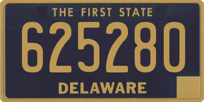 DE license plate 625280