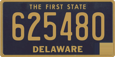 DE license plate 625480