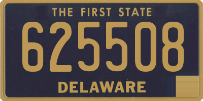 DE license plate 625508