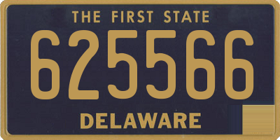 DE license plate 625566