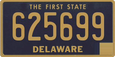 DE license plate 625699