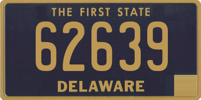 DE license plate 62639