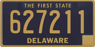 DE license plate 627211