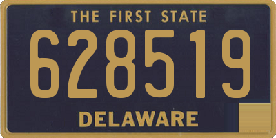DE license plate 628519
