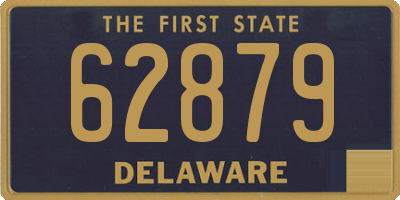 DE license plate 62879