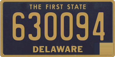 DE license plate 630094