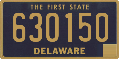 DE license plate 630150