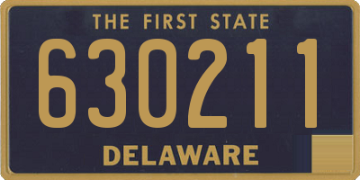DE license plate 630211